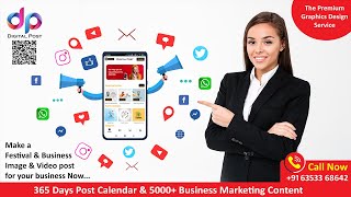 DigitalPost App  Festival amp Business Images  Videos Post Maker App [upl. by Ati444]