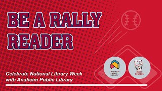 2021 National Library Week  Be a Rally Reader [upl. by Elleirb]