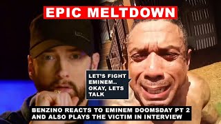 Benzino MELTS DOWN Over Eminem Doomsday Pt 2 DISS And Now Claims This Internet Reacts 😂 [upl. by Ayoral169]