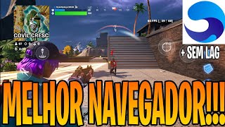 MELHOR NAVEGADOR PARA JOGAR FORTNITE MOBILE NO XCLOUD GAMING NA NOVA TEMPORADA COM CELULAR FRACO [upl. by Leizahaj525]