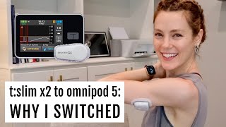 Why I Switched From The Tslim X2 To The Omnipod 5 [upl. by Lokim]