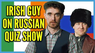 Irish Guy on Russian Quiz Show [upl. by Annawaj726]