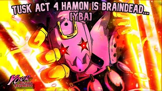 YBA Tusk Act 4 Hamon is BRAINDEAD [upl. by Rachelle966]