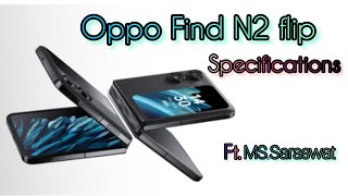 Oppo Find N2 Flip specifications MSSarswat [upl. by Yntirb]