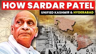 How Sardar Patel Unified Kashmir amp Hyderabad [upl. by Ilecara]