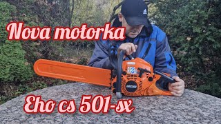 Motorna testera Echo cs 501sx Recenzija [upl. by Fauver]