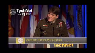 Lt Gen Maria Gervais USA on Global Security [upl. by Bible]