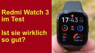 Redmi Watch 3 im Test  Wie gut ist die günstige Smartwatch [upl. by Amirak]