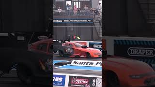 303mph  Nitro Funny Car  Santa Pod Raceway [upl. by Yadrahc]