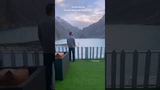 luxus hunza attabad lake resort viral travel shortsvideo shortsvideo youtubeshorts youtube [upl. by Ahsienyt]