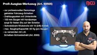 Tutorial ProfiAusglasWerkzeug Art 69505 [upl. by Akenot]