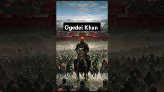 Ogedei Khan GenghisKhanMongolEmpireHistoryShortsWorldHistoryMedievalHistory [upl. by Ettevroc826]