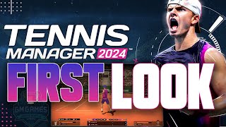 TM2024 🎾 First Look and Features of Tennis Manager 2024  Windows PC and Mac OS  TM 24 [upl. by Brandy]