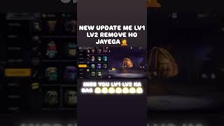 LV1 LV2 romove in free fire shorts viral [upl. by Bathulda5]