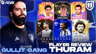 GULLIT GANG THURAM RTTK  SOCRATES 89 ROMERO MASCHERANO 88 YAMAL 84 CAMPOS 87  FC25 PLAYER REVIEW [upl. by Anas]