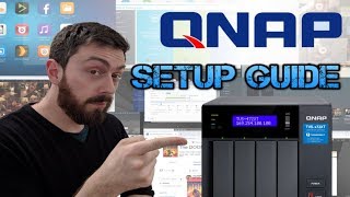 QNAP NAS Guide Part 1  Setup RAID Volumes IP and Shared Folders [upl. by Maurise652]