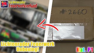 Lichtenrader Feuerwerk Unboxing 👀  100 Euro  P1 Schallerzeuger  PyroNexus [upl. by Anada]