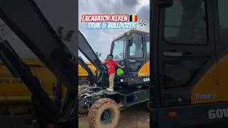 EXCAVATOR KEREN🇧🇪 TRUK amp BULLDOZER🏁bekoexcavatortrukolenglabubuteloletcranehantutruksapiff [upl. by Sylvanus]