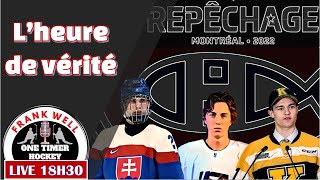 REPÊCHAGE LNH 2022 EN DIRECT  QUI SERA LE PREMIER CHOIX DU CANADIEN [upl. by Ekram]