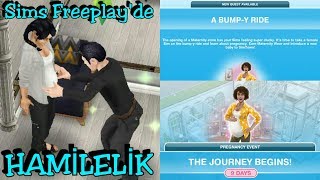 The Sims Freeplay  Hamilelik Evresi🤰A Bumpy Ride Görevi  Pregnancy Event [upl. by Mickelson988]