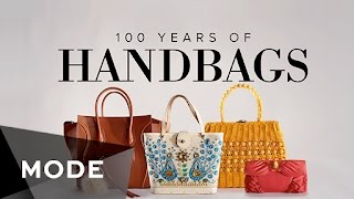 100 Years of Fashion Handbags ★ Glamcom [upl. by Ylrebmic617]