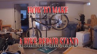 DIY How to make bike stand [upl. by Ten666]