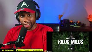 Black Sherif  Kilos Milos Official Visualizer  DTB Reaction Video [upl. by Nitsirhc]