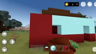 i build a village house in mini block craft 3d  sai krishna concepts  build block craft 3d [upl. by Herb]