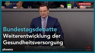 Bundestagsdebatte zur Weiterentwicklung der Gesundheitsversorgung am 260221 [upl. by Llednahs]