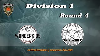 Atlasbasket  Div 1Round 4  WONDER KIDS vs SOUTHERNS [upl. by Luar]