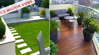 Balcony Garden Decorating Ideas  Backyard Seating  Rooftop Terrace Decor Ideas  Balcony Interior [upl. by Syah866]