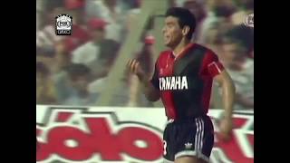 Debut de Maradona con Newells El regreso de El Pelusa al fútbol argentino Año 1993 [upl. by Ahcire]