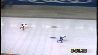 Winter Olympic Games Calgary 1988  5 km Milesi  Sighel [upl. by Aynas526]