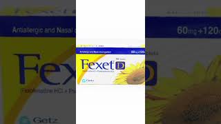 Fexet D tablets uses in urdu [upl. by Fishback639]