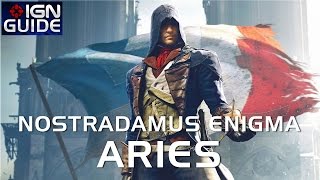 Assassins Creed Unity Walkthrough  Nostradamus Enigma Aries [upl. by Hairu420]