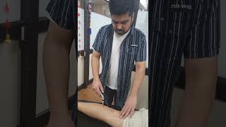 Sciaticapain treatmenthip pain going to calfpiriformis syndrome treatment in delhishortsfeed [upl. by Tracay]