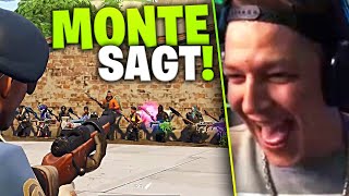 Monte sagt   Fortnite  SpontanaBlack [upl. by Oicinoid]