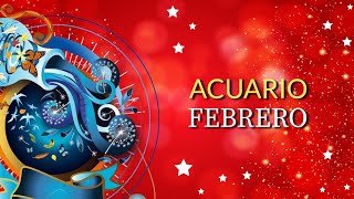 Acuario Horóscopo Febrero [upl. by Oletha]