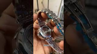 Emporio Armani automatic watch video unboxingvideo fashion luxurywatch luxury watches watch a [upl. by Letsirc]