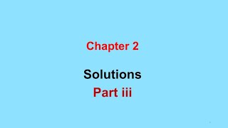 Analytical Chemistry CH 2 Solution part iii [upl. by Alviani141]