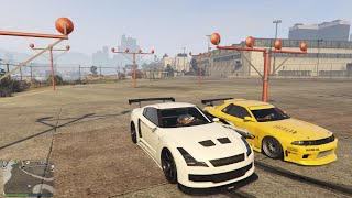 GTA ONLINE  Annis Elegy RH8 vs Elegy Retro Custom [upl. by Reggie]