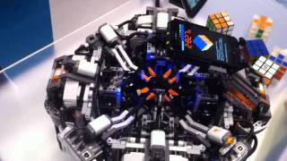 Robosolver of Rubiks cube [upl. by Oizirbaf]