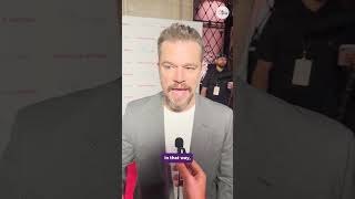 Matt Damon on David Beckham Waterorg charity entertainthis [upl. by Russo]