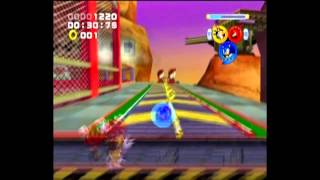 Sonic Heroes Part 4 Rail grinding the level [upl. by Dragoon]