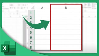 How to Change the Width of a Column in Excel  Microsoft Excel Tutorial [upl. by Zel791]