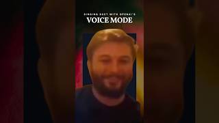 Man sings with ChatGPTs Advanced Voice mode shorts [upl. by Sesiom679]