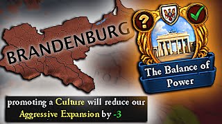 Balanced 0 AE German Unification as EU4 Brandenburg [upl. by Ogires904]