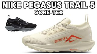 NIKE PEGASUS TRAIL 5 GORE TEX newshoes runningshoes running [upl. by Ronn]