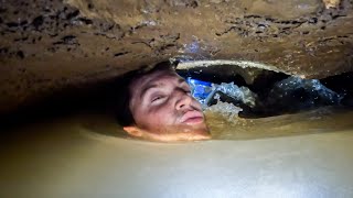 Caver Panics And Almost Drowns [upl. by Goulder]