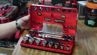 New Craftsman V Series 38 Rachet amp Socket Set [upl. by Trebled]